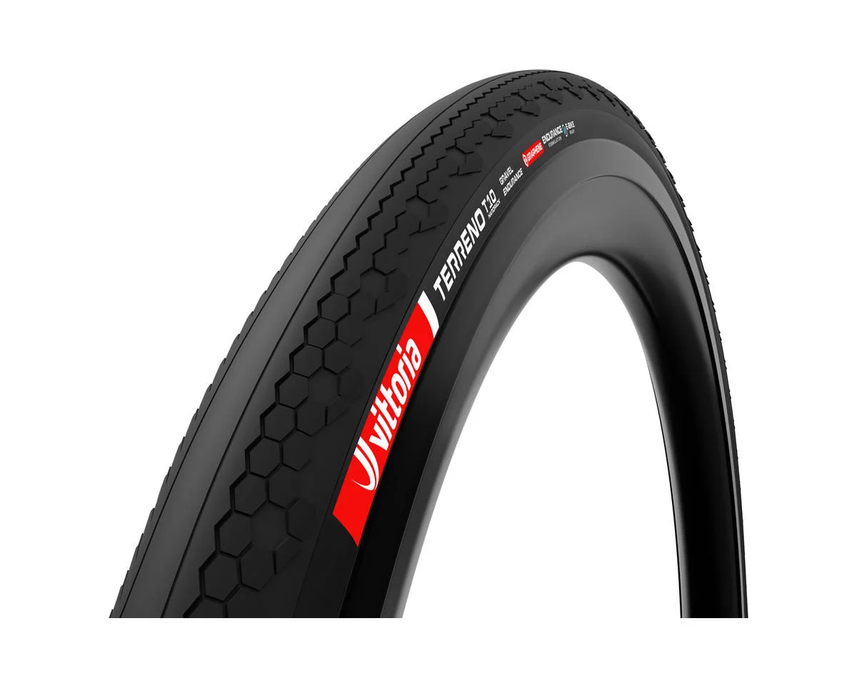 Vittoria Terreno T10 Hardpack Gravel Endurance Tire (700c) (45mm) (Black)